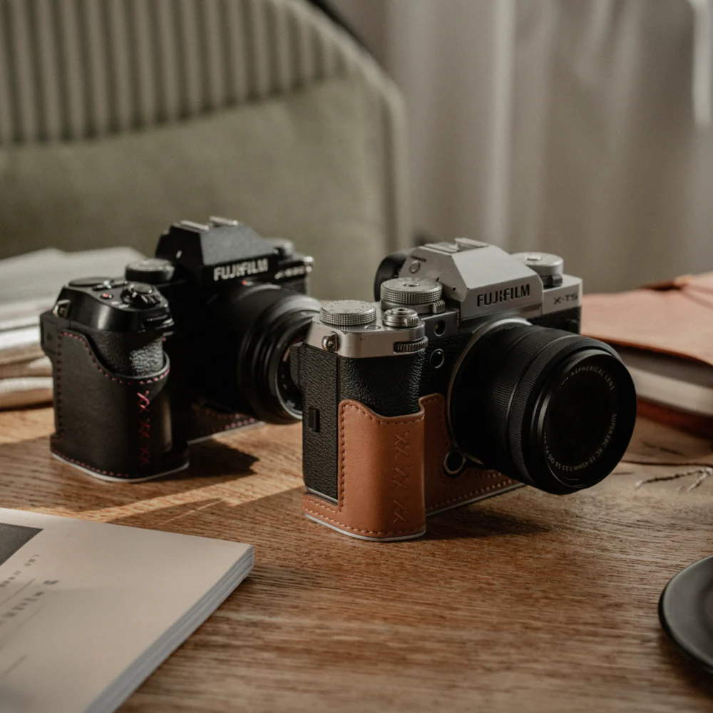Leather Camera Case (For FujiFilm） - Image 10