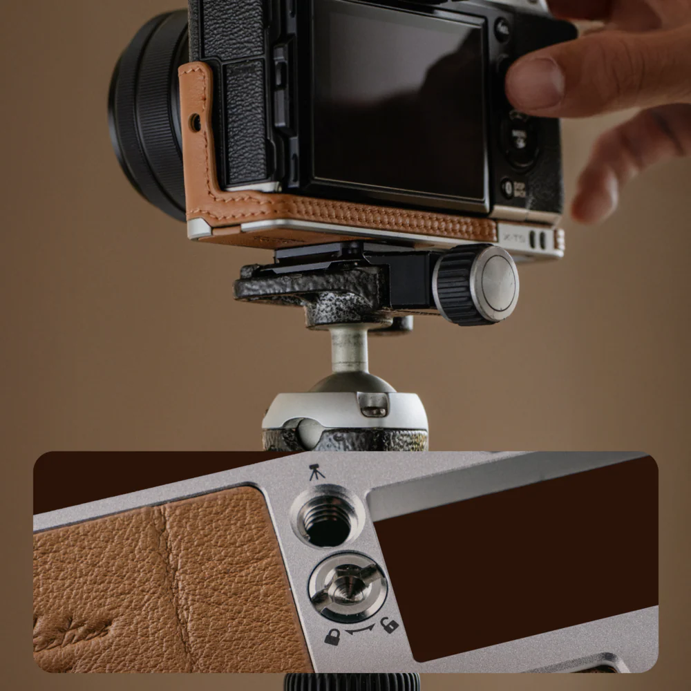 Leather Camera Case (For FujiFilm） - Image 4