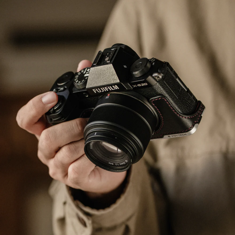 Leather Camera Case (For FujiFilm） - Image 9