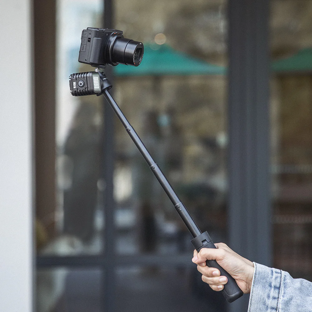 Cold Shoe Phone Holder & Extension Pole Tripod & Phone Extension Pole Tripod Set - Image 12